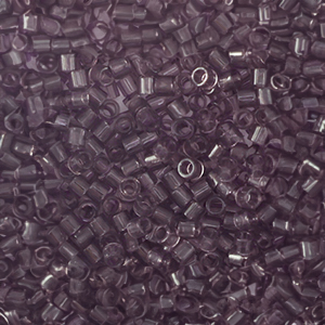 Abalorios Miyuki Delica's 15/0 Transparent light amethyst DBS1109