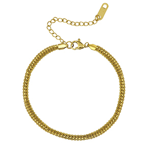 Pulseras Acero Inox Dorado