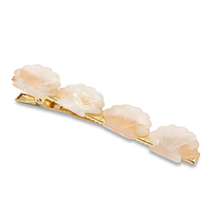 Accesorios pinza para el pelo concha Rosa claro