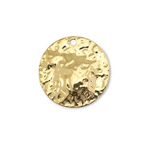 Colgantes Acero Inox redondos Dorado