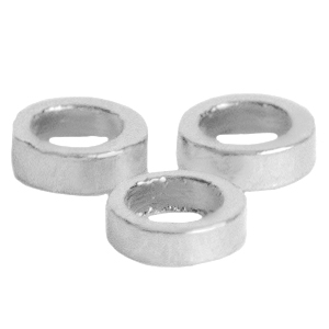 Fornituras met&aacute;licas DQ anillo 2mm Plata vieja (sin n&iacute;quel)