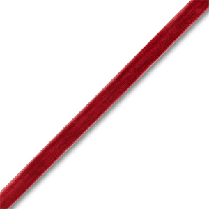 Cinta de terciopelo Rojo