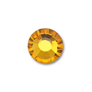 Preciosa SS34 base plana Topaz
