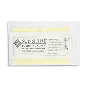 Beadsmith Sunshine pa&ntilde;o de limpieza Amarillo