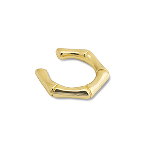 Pendientes ear cuff Acero Inox Dorado