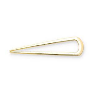 Accesorios para el pelo pinza para pelo francesa Dorado