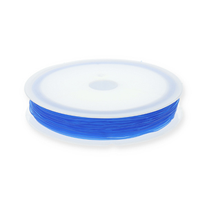 Hilo para enfilado el&aacute;stico 0.8mm Azul