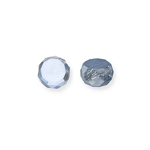 Abalorios faceteados Azul-revestimiento pearl shine