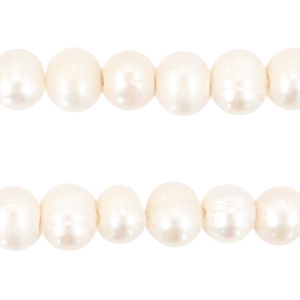 BQ Perlas de agua dulce redondas 5-6mm Ivoire
