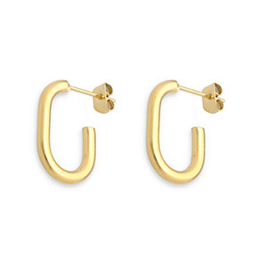 Pendientes Acero Inox Dorado