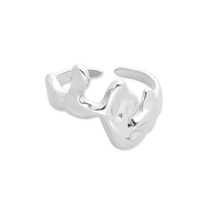 Anillos Acero Inox Plateado