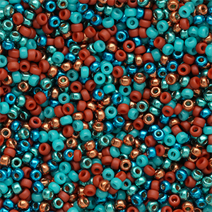 Rocalla Miyuki 11/0 Blue Corals mix143 