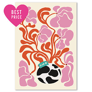 BY31&reg; Tarjetas para joyer&iacute;a flores Blancuzco-rojo-rosa-negro