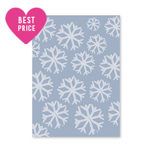 Tarjetas de joyer&iacute;a nieve Azul-azul claro