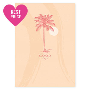 Tarjetas para joyer&iacute;a "Good days" Beige albaricoque