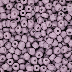 Rocalla cristal 6/0 (4mm) P&uacute;rpura malva polvo