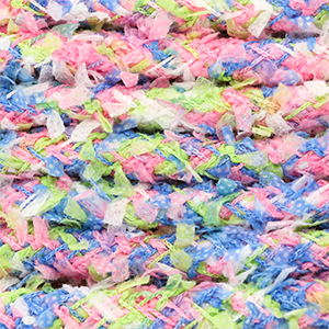 Paracord trendy 8mm Verde-azul-rosa-blanco
