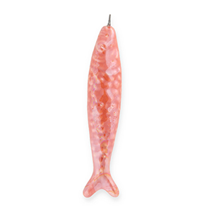 Colgantes de cer&aacute;mica griega DQ&reg; sardina Rosa coral