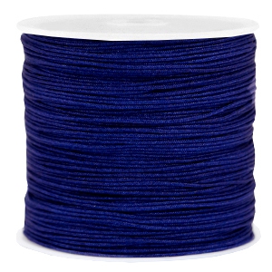Hilo macram&eacute; 0.8mm azul marino