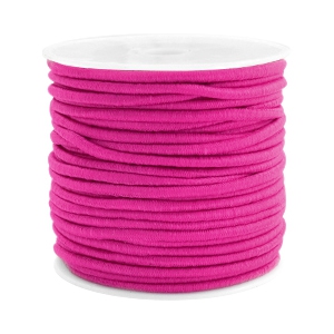 Hilo el&aacute;stico en color 2.5mm Fucsia