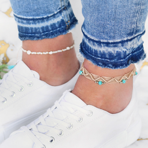 Pulseras tobillera