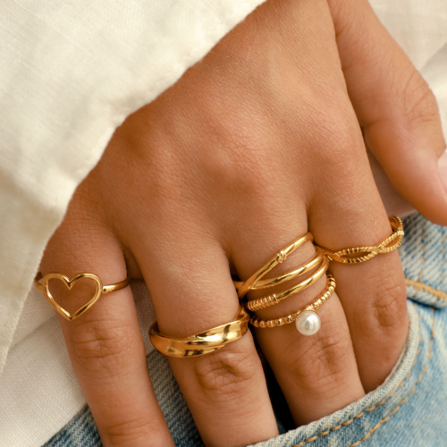Crea combinaciones &uacute;nicas con nuestros nuevos anillos de acero inoxidable
