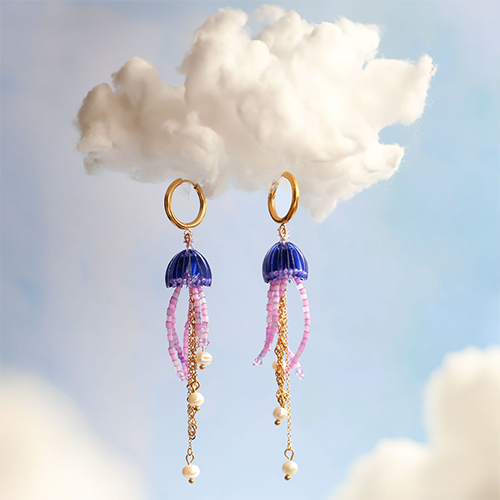 Ponte manos a la obra con abalorios de vidrio tejidos