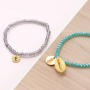 Este dise&ntilde;o es s&uacute;per f&aacute;cil de hacer con las pulseras facetedas