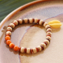 &iexcl;Todo natural! C&oacute;mo hacer la pulsera perfecta con abalorios de madera