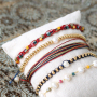 &iquest;C&oacute;mo elaborar pulseras de macram&eacute;? &iexcl;D&eacute;jate inspirar por estas pulseras DIY !