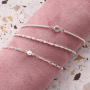 &iexcl;Esta es la nueva tendencia oto&ntilde;o-invierno &lsquo;19/&rsquo;20! Pendientes, pulseras y collares con cadena jasseron y colgantes de cristal.