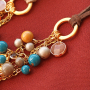 &iexcl;Manos a la obra! Dise&ntilde;a con los abalorios de cristal un rom&aacute;tico collar bohemio y pendientes a juego