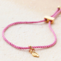 As&iacute; se hace una pulsera con cord&oacute;n trendy tejido: