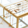 Modernas pulsera de eslabones y collares con cadena jasseron