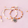 Estos pendientes y pulseras los puedes hacer con abalorios Miyuki