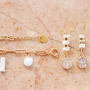Estas son las combinaciones que puedes hacer con nuestro popular jasseron y piedras naturales: