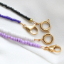 Crea joyer&iacute;a muy trendy con las rocallas y colgantes de acero inox:
