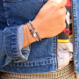 As&iacute; se hacen pulseras para hombres modernos con abalorios de cristal y hematita: