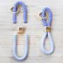 Inspiraci&oacute;n para crear llaveros a la moda con cord&oacute;n estilo marino