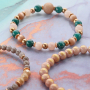 Puedes hacer esta hermosa joyer&iacute;a con las m&aacute;s nuevas piedras naturales de jade: