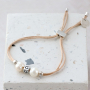 Estas pulseras se pueden hacer con la &uacute;ltima colecci&oacute;n de perlas de agua dulce