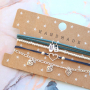 Estos pendientes, pulseras y collares los creas muy f&aacute;cil con los colgantes met&aacute;licos DQ: