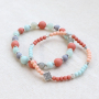 De este modo puedes crear preciosas pulseras con abalorios acr&iacute;licos: