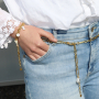 &iexcl;Insp&iacute;rate y crea art&iacute;culos de moda con la cadena Jasseron de eslabones grandes de acero inoxidable!
