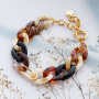 Dise&ntilde;a joyer&iacute;a y accesorios muy fashion con la cadena acr&iacute;lica