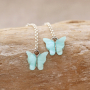 Crea tu propia joyer&iacute;a de verano con estos coloridos colgantes y entrepiezas de mariposa