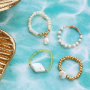 Preciosas perlas de agua dulce de tendencia para la crear joyer&iacute;a de verano