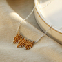 As&iacute; es como hacemos hermosos collares y pendientes con cuentas Miyuki rocalla