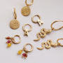 Crea pendientes personalizados con pendientes criolla en acero inoxidable