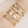 C&oacute;mo estilizar estas bonitas pulseras de acero inoxidable